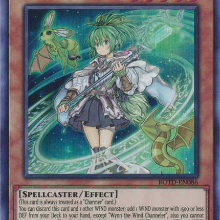 Wynn the Wind Channeler [ROTD-EN086] Ultra Rare