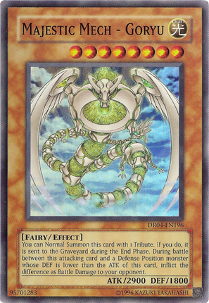 Majestic Mech - Goryu [DR04-EN196] Super Rare