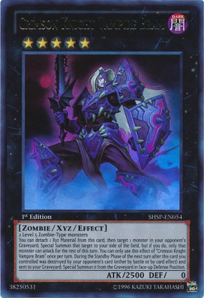 Crimson Knight Vampire Bram [SHSP-EN054] Ultra Rare