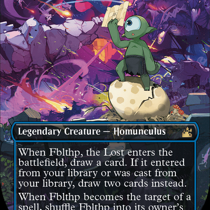Fblthp, the Lost (Anime Borderless) [Ravnica Remastered] – TokenMTG