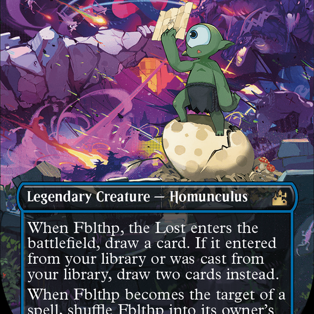 Fblthp, the Lost (Anime Borderless) [Ravnica Remastered] – TokenMTG
