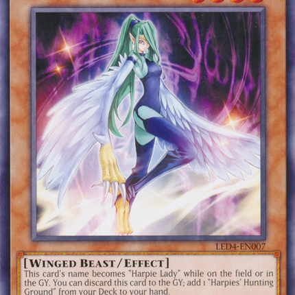 Harpie Queen [LED4-EN007] Common