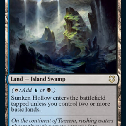 Sunken Hollow [Dungeons & Dragons: Adventures in the Forgotten Realms Commander]