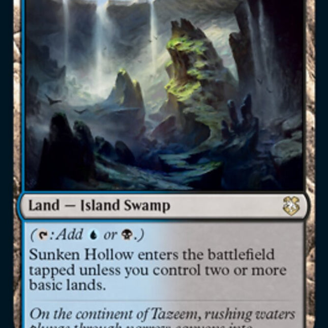 Sunken Hollow [Dungeons & Dragons: Adventures in the Forgotten Realms Commander]