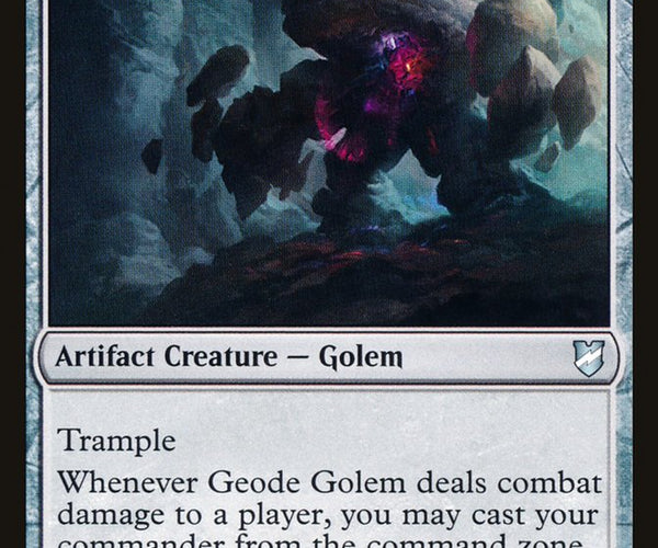 golem deck mtg commander Brenard, Ginger Sculptor FOOD TOKENS Magic Custom CommanderComplete Trample Whenever Geode Golem deals combat damage to a player Green/White Golems Commander Deck Tech