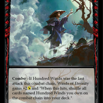 Winds of Eternity [EVR040] (Everfest)  1st Edition Extended Art Rainbow Foil