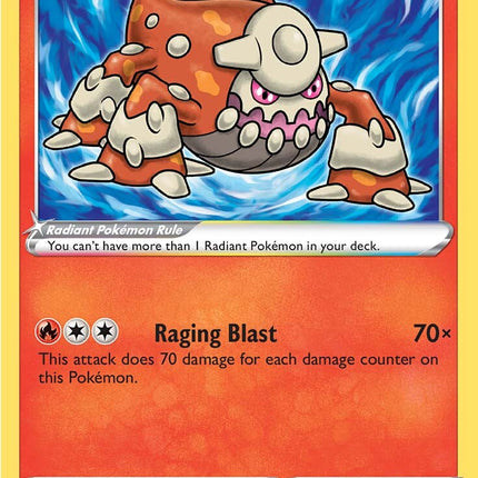 Radiant Heatran (027/189) [Sword & Shield: Astral Radiance]