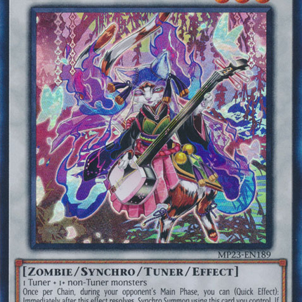 Shamisen Samsara Sorrowcat [MP23-EN189] Ultra Rare