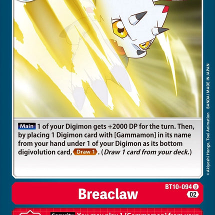 Breaclaw [BT10-094] [Xros Encounter]
