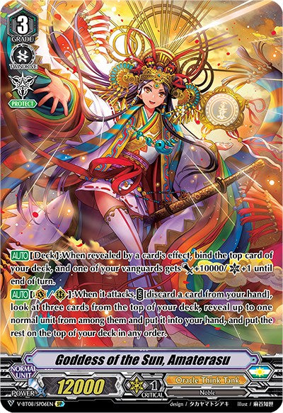 amaterasu yugioh deck Goddess of the Sun, Amaterasu (V-BT08/SP06EN SP) [Silverdust Blaze] –  TokenMTG