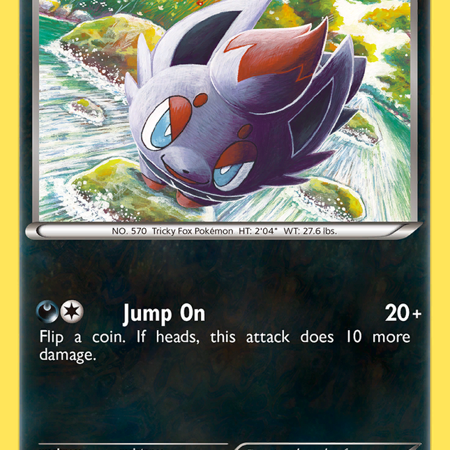 Zorua (BW12) [Black & White: Black Star Promos]