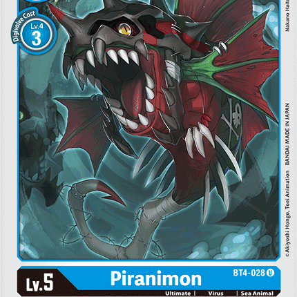 Piranimon [BT4-028] [Great Legend]