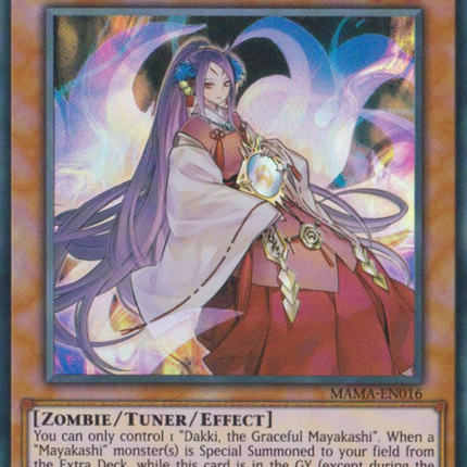 Dakki, the Graceful Mayakashi [MAMA-EN016] Ultra Rare