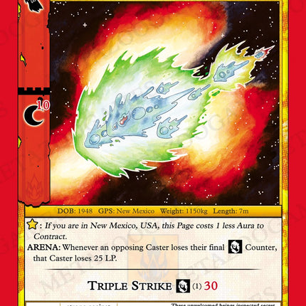 The Green Fireballs [Cryptid Nation: UFO First Edition Tribal Theme Decks]