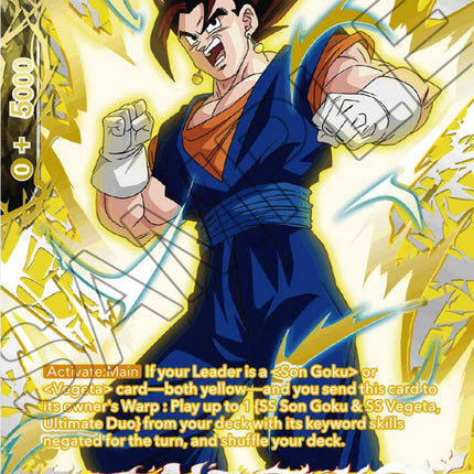 Vegito, Unexpected Separation (Gold-Stamped) (BT20-100) [Power Absorbed]