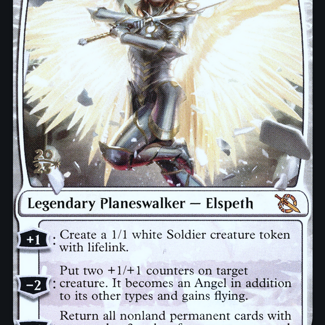 Foil Proxy Planeswalkers Archangel Elspeth 01 Foil MTG Card