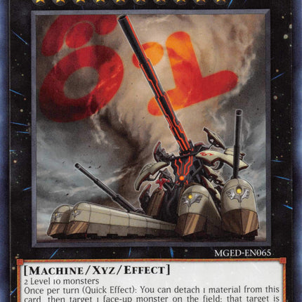 Number 81: Superdreadnought Rail Cannon Super Dora [MGED-EN065] Rare