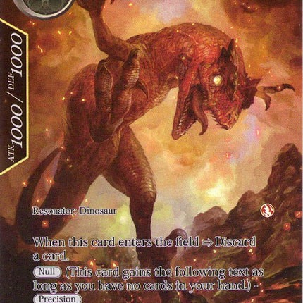 Mad Scarlasodon (Full Art) (TSW-046) [The Time Spinning Witch]