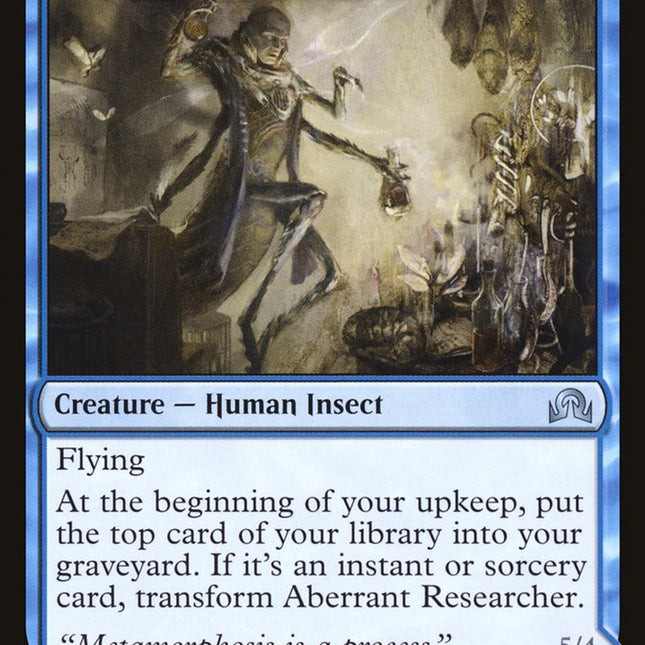 Aberrant Researcher // Perfected Form [Shadows over Innistrad]