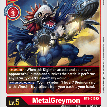 MetalGreymon [BT3-015] [Release Special Booster Ver.1.5]