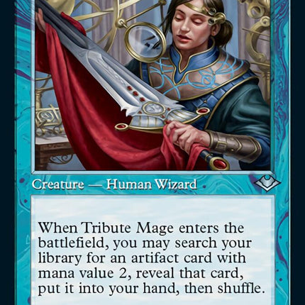 Tribute Mage (Retro Foil Etched) [Modern Horizons 2]