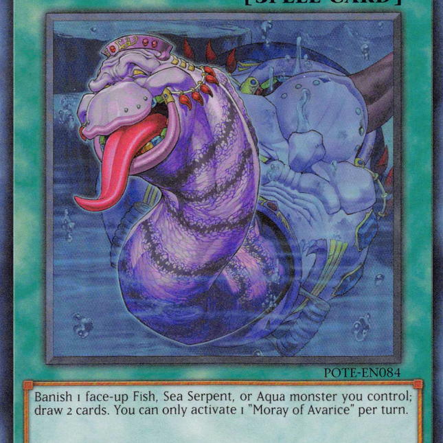 Moray of Avarice [POTE-EN084] Ultra Rare