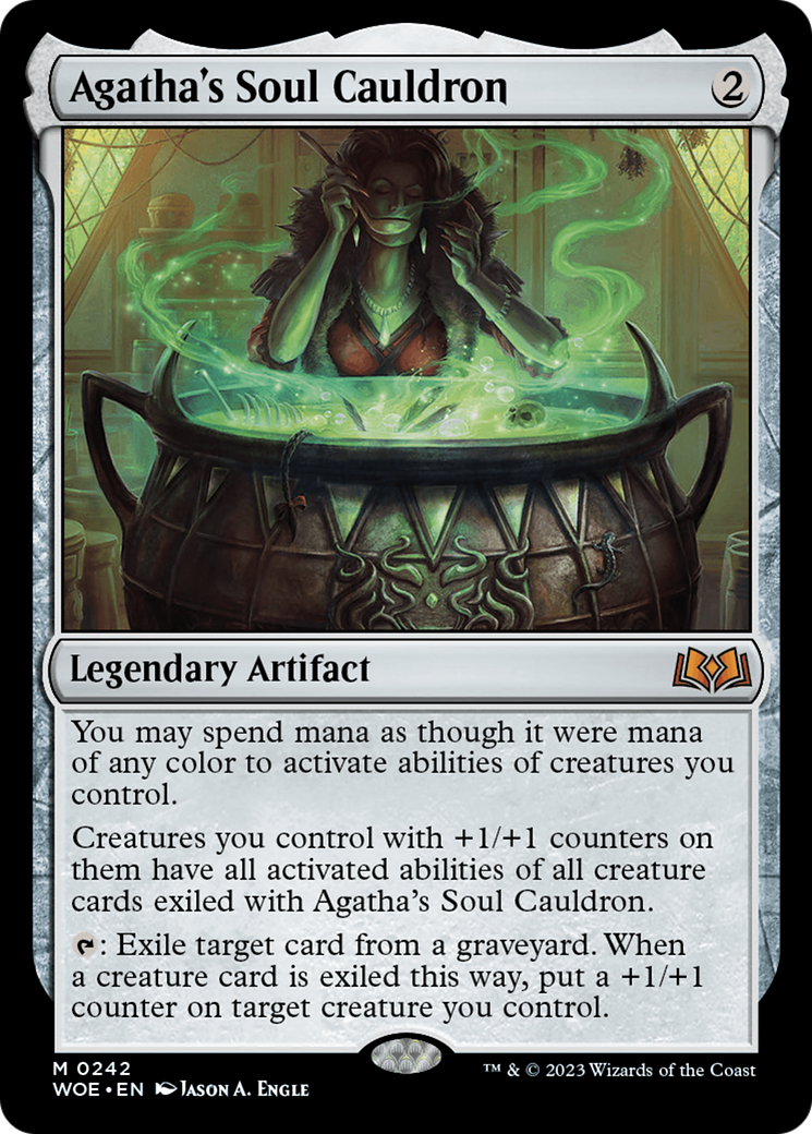 Agatha's Soul Cauldron [Wilds of Eldraine] – TokenMTG