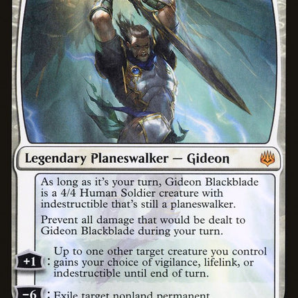 Gideon Blackblade [War of the Spark] – TokenMTG