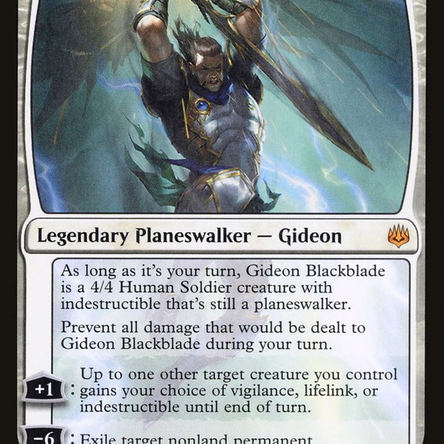 Gideon Blackblade [War of the Spark] – TokenMTG
