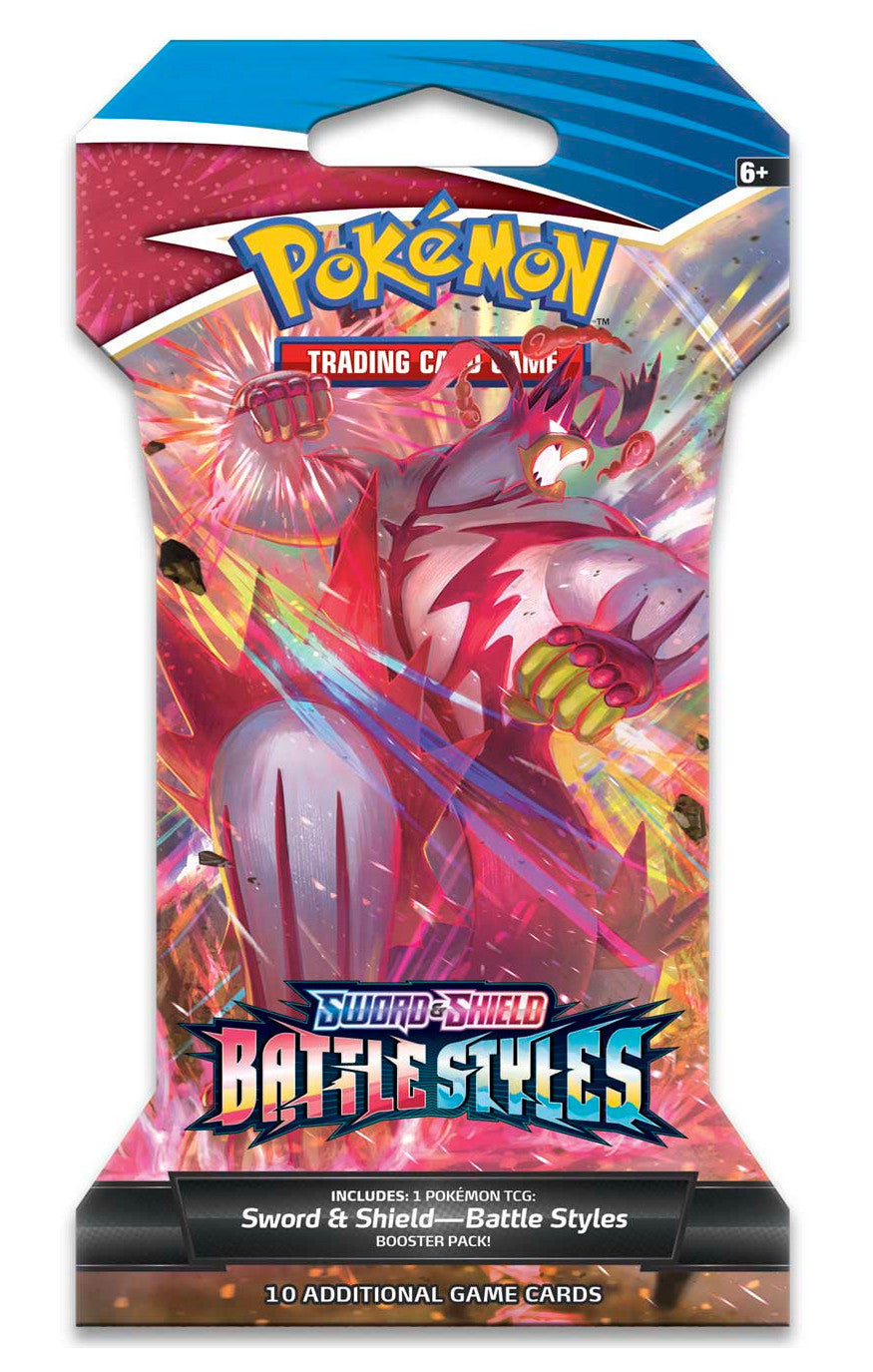 Sword & Shield: Battle Styles - Sleeved Booster Pack (Rapid Strike Urs TokenMTG Sword & Shield: Battle Styles - Sleeved Booster Pack (Rapid Strike Urs TokenMTG