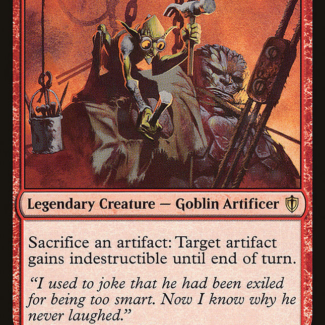 Slobad, Goblin Tinkerer [Commander 2016]