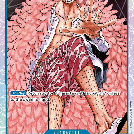 one piece tcg doflamingo starter deck One Piece | Starter Deck 17: BLUE Donquixote Doflamingo | Buggy | C | ST17-003