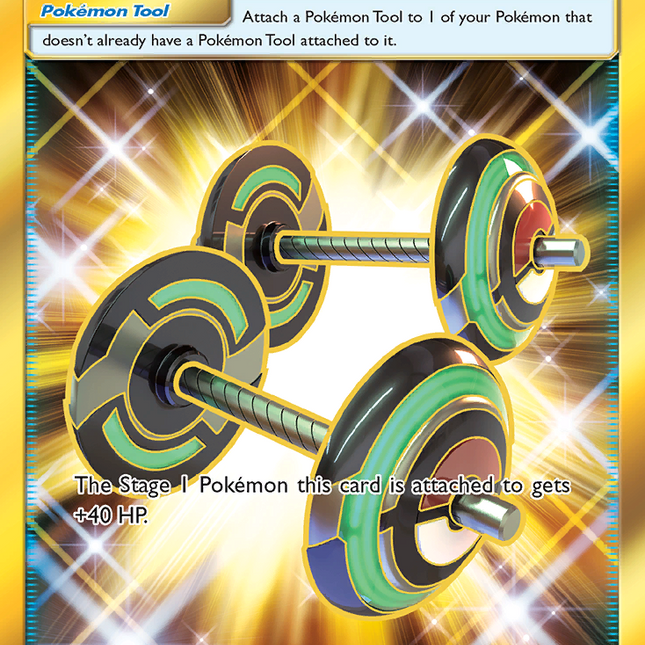 Bodybuilding Dumbbells (161/147) [Sun & Moon: Burning Shadows]