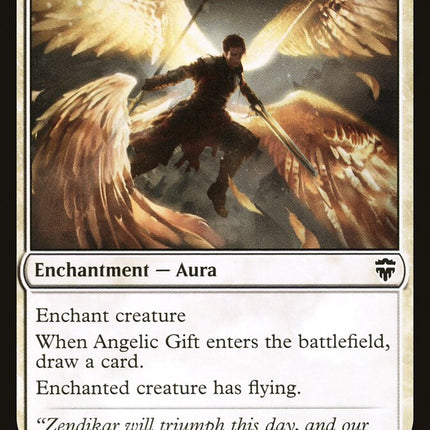 Angelic Gift [Commander Legends]