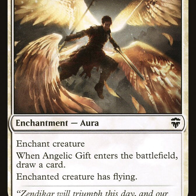Angelic Gift [Commander Legends]