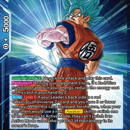 SSB Son Goku, Beyond Full Power (BT20-031) [Power Absorbed]