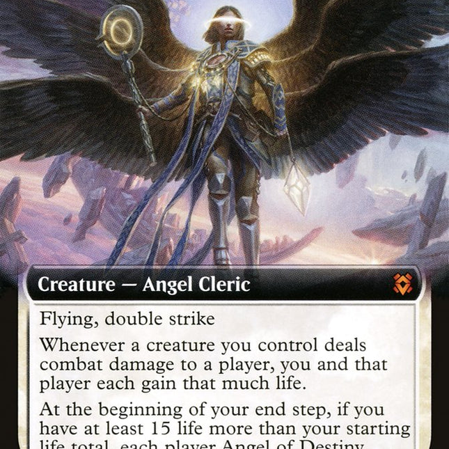 Angel of Destiny (Extended Art) [Zendikar Rising]