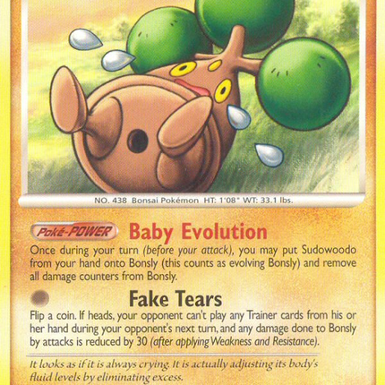 Bonsly (71/130) [Diamond & Pearl: Base Set]