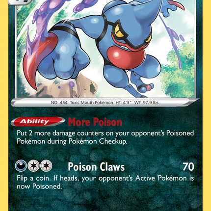 Toxicroak (124/202) [Sword & Shield: Base Set]