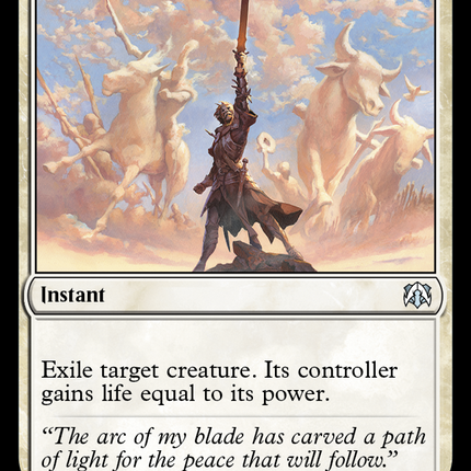 Swords to Plowshares [March of the Machine Commander]