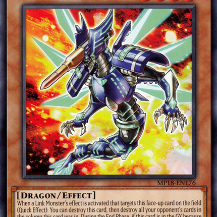 Metalrokket Dragon [MP18-EN176] Rare