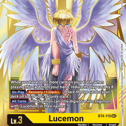 Lucemon [BT4-115] [Great Legend]
