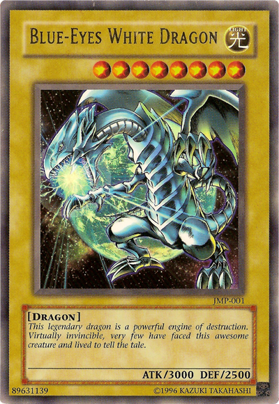 1996 blue eyed dragon yugioh card : LDK2-ENK01 Limited Ed Blue-Eyes White (Alternate Art 1) Common and not all cards will be individually sleeved and top loaded in all lots 1996 Booster Pack Tin Blue-Eyes