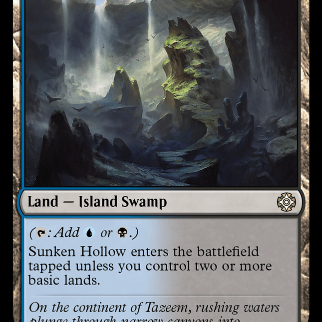 Sunken Hollow [The Lost Caverns of Ixalan Commander]