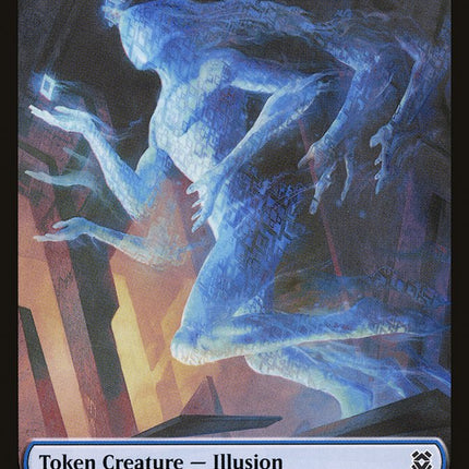 Goblin Construct // Illusion Double-Sided Token [Zendikar Rising Tokens]