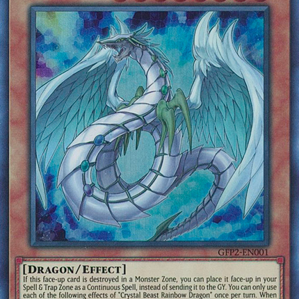 Crystal Beast Rainbow Dragon [GFP2-EN001] Ultra Rare