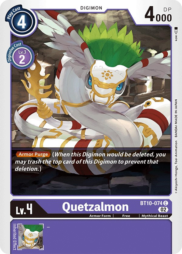 Quetzalmon [BT10-074] [Xros Encounter] – TokenMTG