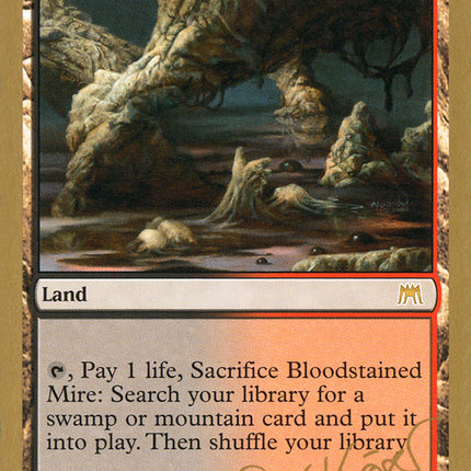 Bloodstained Mire (Peer Kroger) [World Championship Decks 2003]