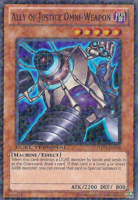 yugioh ally of justice cards Ally of Justice Omni-Weapon [DT03-EN078] Super Rare – TokenMTG