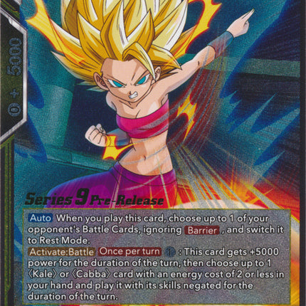 Caulifla, the Time Has Come (BT9-062) [Universal Onslaught Prerelease Promos]